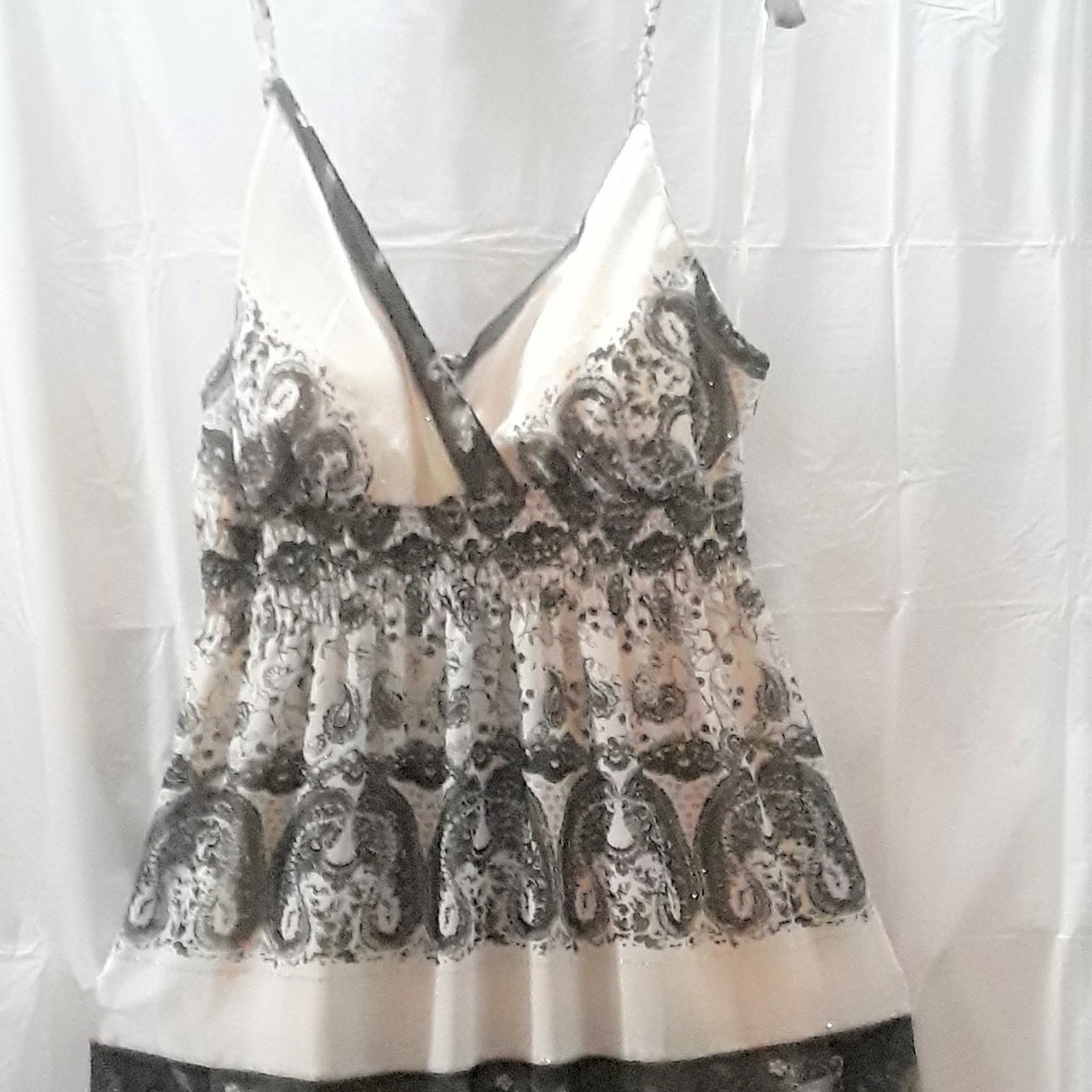 She's Cool Black and White Dress